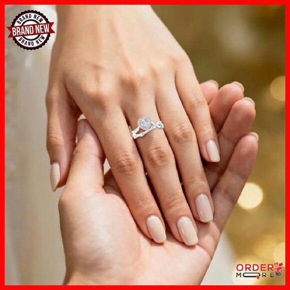 925 Sterling Silver Moissanite Wedding Band Size 6-8 Anniversary Ring - Picture 3 of 8